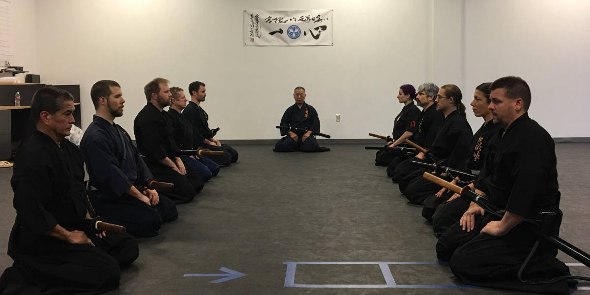 Chris Rockhold, student of Iaijutsu
